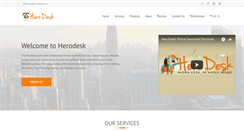 Desktop Screenshot of herodesk.com